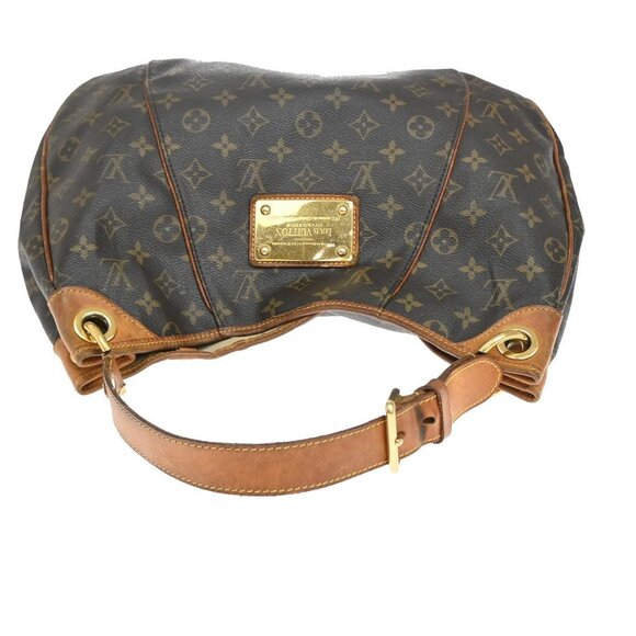 LOUIS VUITTON Galliera PM Shoulder Bag Monogram Leather Brown GD - Picture 6 of 16